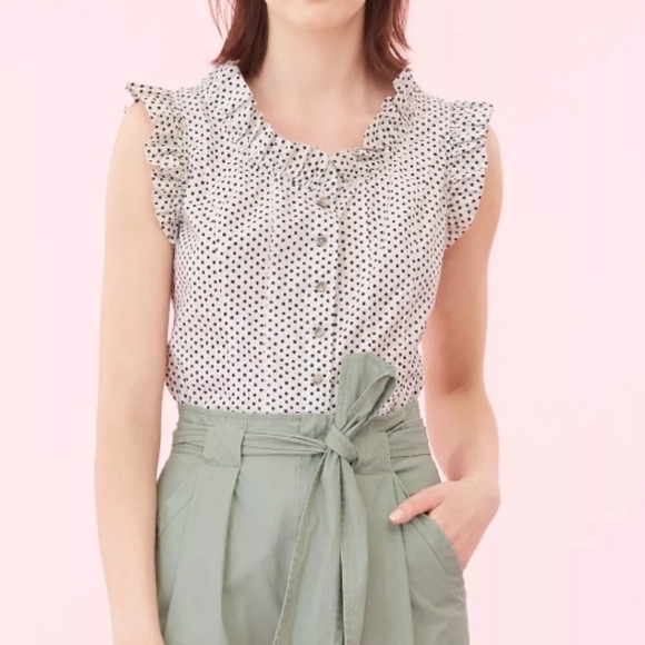 La Vie By Rebecca Taylor Corrine Sleeveless Top - Picture 1 of 14